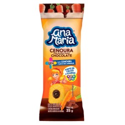 BOLINHO ANA MARIA QD+ CENOURA COM CHOCO C/35G