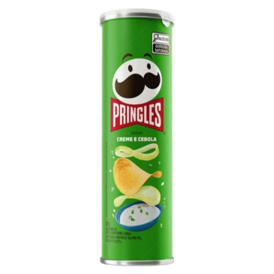 BATATA PRINGLES CREME E CEBOLA 109G