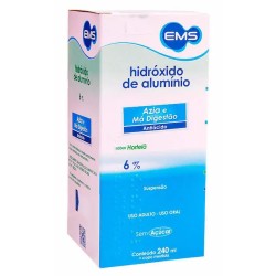 HIDROXIDO DE ALUMINIO SUSP C/240 ML EMS GENERICA