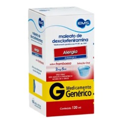 DEXCLORFENIRAMINA XPE C/120 ML EMS GENERICA