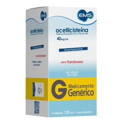 ACETILCISTEINA AD XPE C/120 ML EMS GENERICA