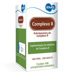 COMPLEXO B COM 100 CAPSULAS EMS