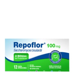REPOFLOR 100 MG C/12 CAPSULAS