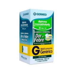 DIPIRONA SODICA 50MG SOL C/100 ML GERMESCOVA DENTAL FARMA