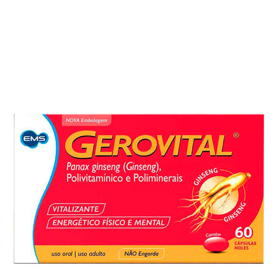 GEROVITAL COM 60 CAPSULAS