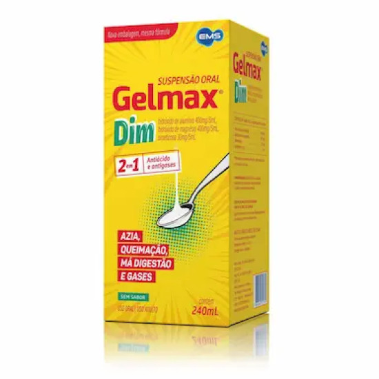 GELMAX DIM SUSP COM 240 ML