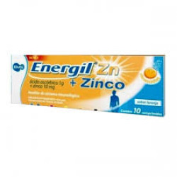 ENERGIL ZINCO 1G COM 10 CAPSULAS EFERVESCENTE