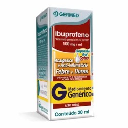 IBUPROFENO 100MG GTS C/20 ML GERMESCOVA DENTAL FARMA