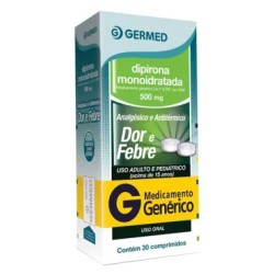 DIPIRONA SODICA 500MG C/30 COMPRIMIDOS GERMESCOVA DENTAL FARMA