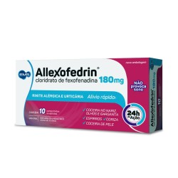 ALLEXOFEDRIN 180MG C/10 COMPRIMIDOS