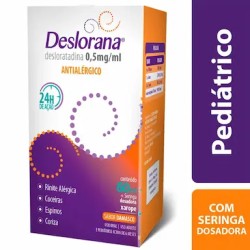 DESLORANA 0,5MG XPE C/60 ML