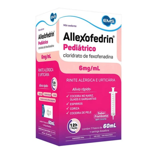 ALLEXOFEDRIN PESCOVA DENTAL 6MG/ML C/60ML