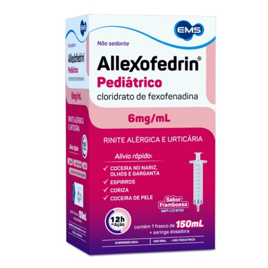 ALLEXOFEDRIN PESCOVA DENTAL 6MG/ML C/150ML