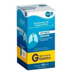 XAROPE FENDIZOATO DE CLOPERASTINA EMS 120ML