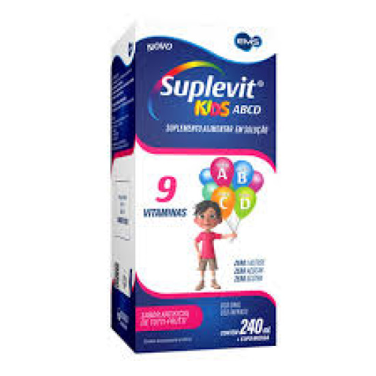 SUPLEVIT KIDS ABCD TUTTI FRUTTI COM 240ML