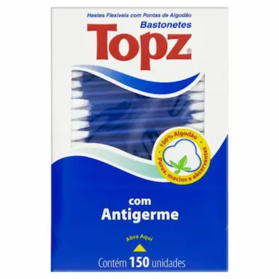 COTONETES BASTONETES TOPZ 150 UNID