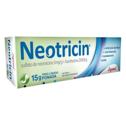 NEOTRICIN POMADA COM 15 GR