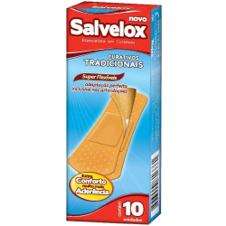CURATIVOS SALVELOX COM 10 UN