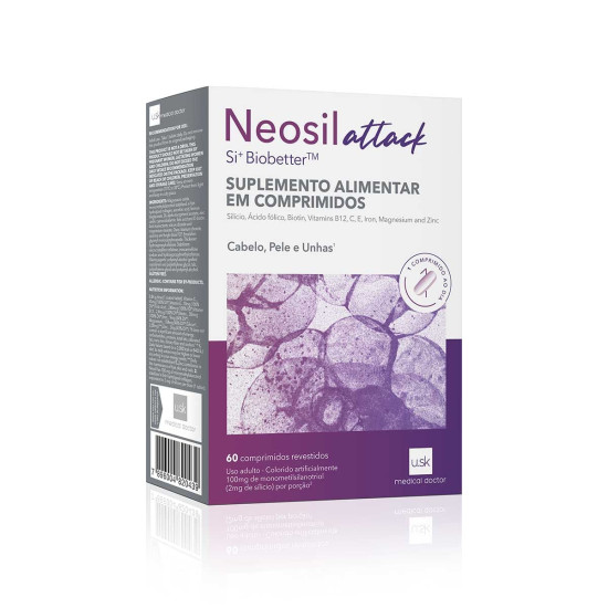 NEOSIL ATTACK COM 60 CAPSULAS