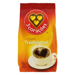 CAFE 3 CORACOES TRADICIONAL 500 G