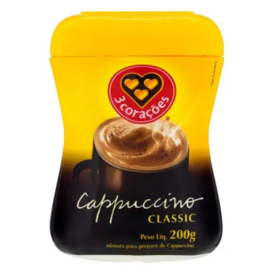 CAPPUCCINO 3 CORACOES CLASSIC 200G
