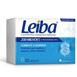 LEIBA 200MG COM 12 CAPSULAS