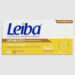 LEIBA 200MG LARANJA COM 20 CAPSULAS MAST
