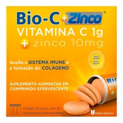 BIO C ZINCO C/30 COMPRIMIDOS