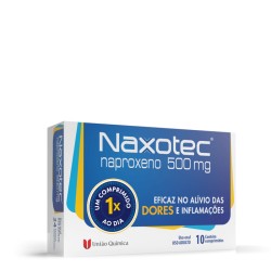 NAXOTEC 500MG C/10 COMPRIMIDOS UNIAO QUIMICA