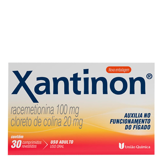 XANTINON 100MG COM 30 CAPSULAS