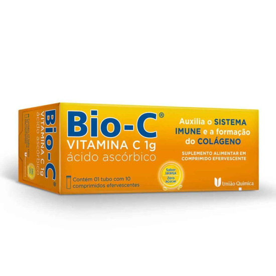 BIO C 1G LARANJA COM 10 CAPSULAS