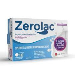 ZEROLAC 10.000 FCC COM 10 CAPSULAS