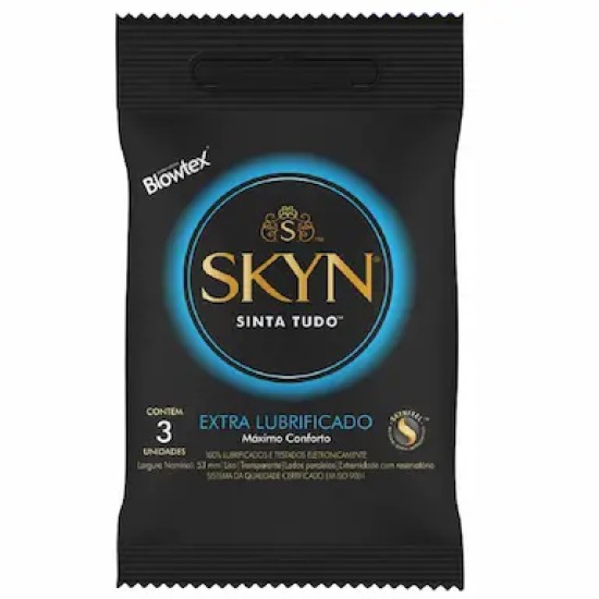 PRESERVATIVO BLOWTEX SKYN EXTRATO LUBRIF C/3UND