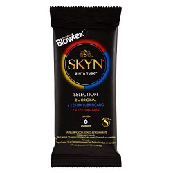 PRESERVATIVO BLOWTEX SKYN SELECT COM 6UND