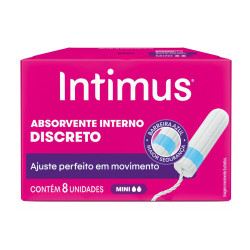 ABSORVENTE INTIMUS INTERNO MINI COM 8 UND