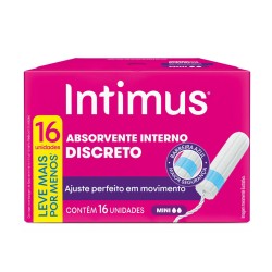 ABSORVENTE INTIMUS INTERNO MINI L16 P15
