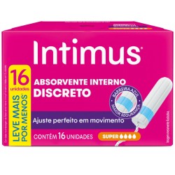 ABSORVENTE INTIMUS INTERNO SUPER L16 P15