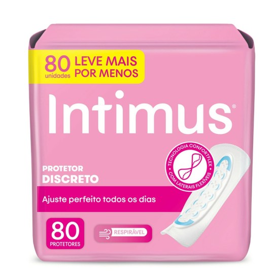 PROTETOR DIARIO INTIMUS DAYS FLEX S/ABAS LV80UND PG60UND