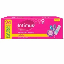 ABSORVENTE INTIMUS INTERNO MEDIO LV24 PG22