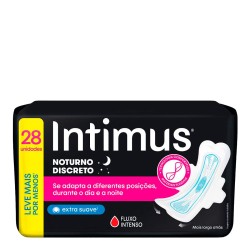 ABSORVENTE INTIMUS ULTRA FINO DIA/NOITE 28UND C/ABAS