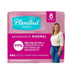 ABSORVENTE INCONT FEMME PLENITUD LEVE C/8 UN