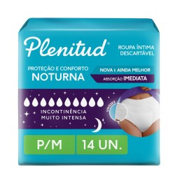FRALDA GERIATRICA PLENITUD PREMIUM NOTURNO P/M C/14 UND