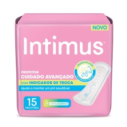 PROTETOR DIARIO INTIMUS C/ INDICADOR DE TROCA C/15UNID
