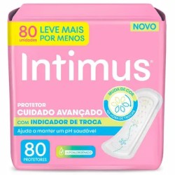 PROTETOR DIARIO INTIMUS C/ INDICADOR DE TROCA C/80 UND