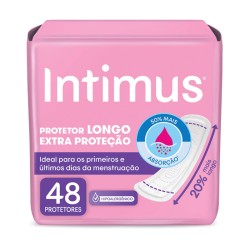 PROTETOR DIARIO INTIMUS EXTRA PROTECAO LONGO C/48UNID