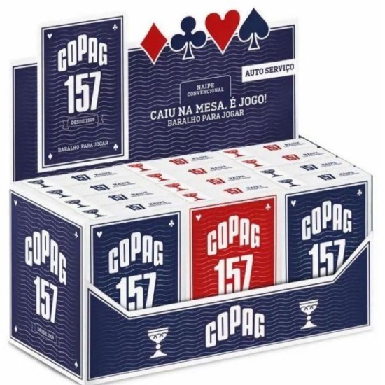 BARALHO COPAG 157 54 CARTAS