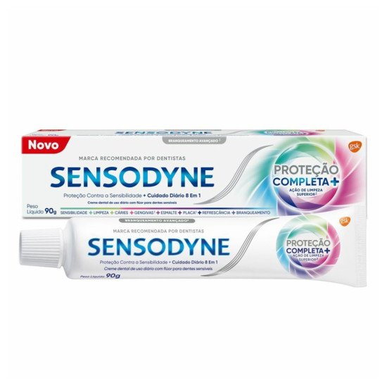 CREME DENTAL SENSODYNE PROTETOR COMPLETA 90G