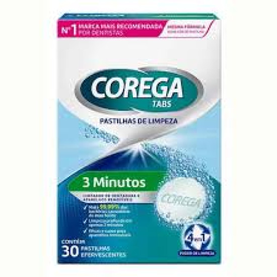COREGA TABS 3 MIN SACHE COM 6 PASTILHAS