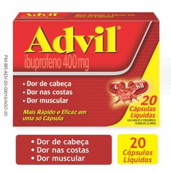 ADVIL 400MG C/20 CAPSULAS
