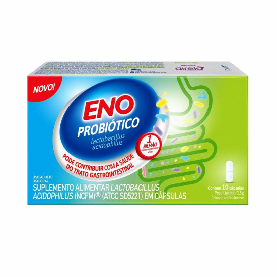 ENO PROBIOTICO COM 10 CAPS